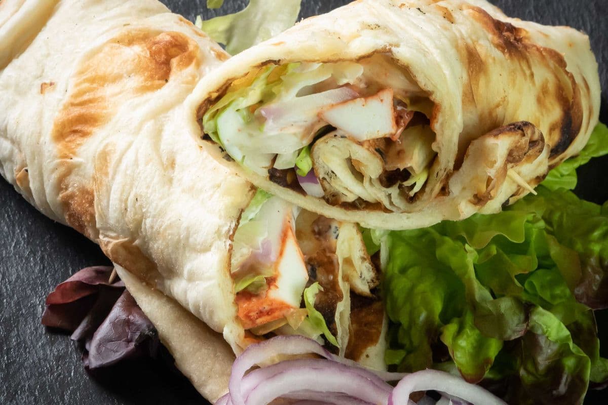 Paneer Tikka Wrap