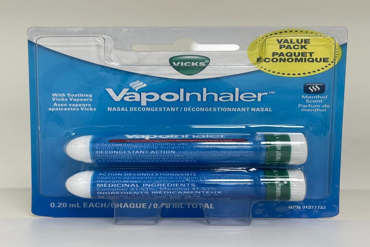 Vicks Vapoinhaler (Nasal Decongestant) (0.20 ml)
