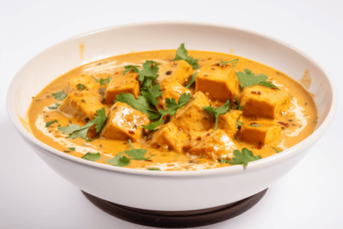 Shahi Paneer (Cubes de fromage à la crème et épices / Cheese in Sweet and Spicy Creamy)