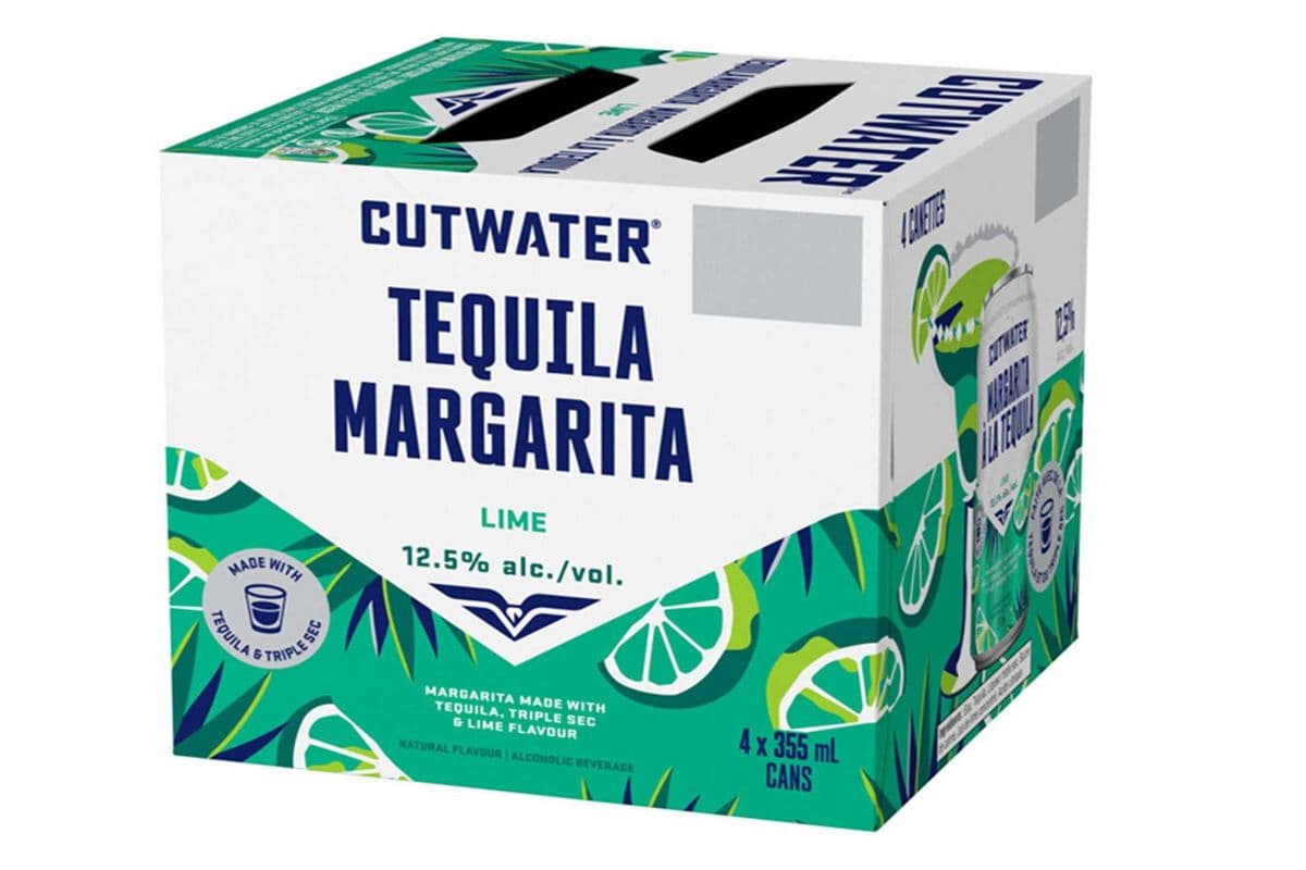 Cutwater Tequila Margarita 4 CANS (4 x 355 ML)