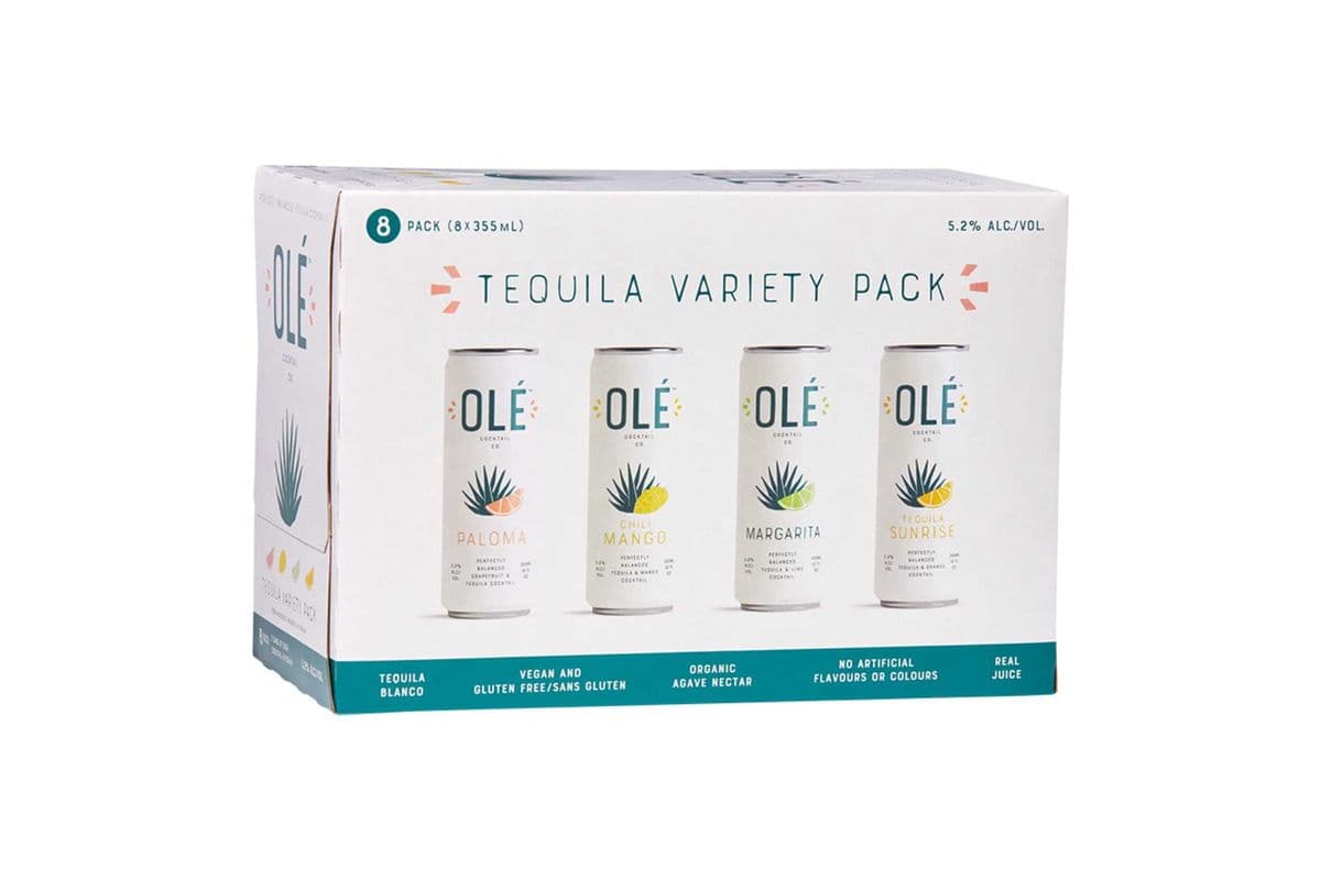 Ole Tequila Variety Pack (8 x 355 ml)