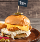 Walk The Plank Chicken Burger