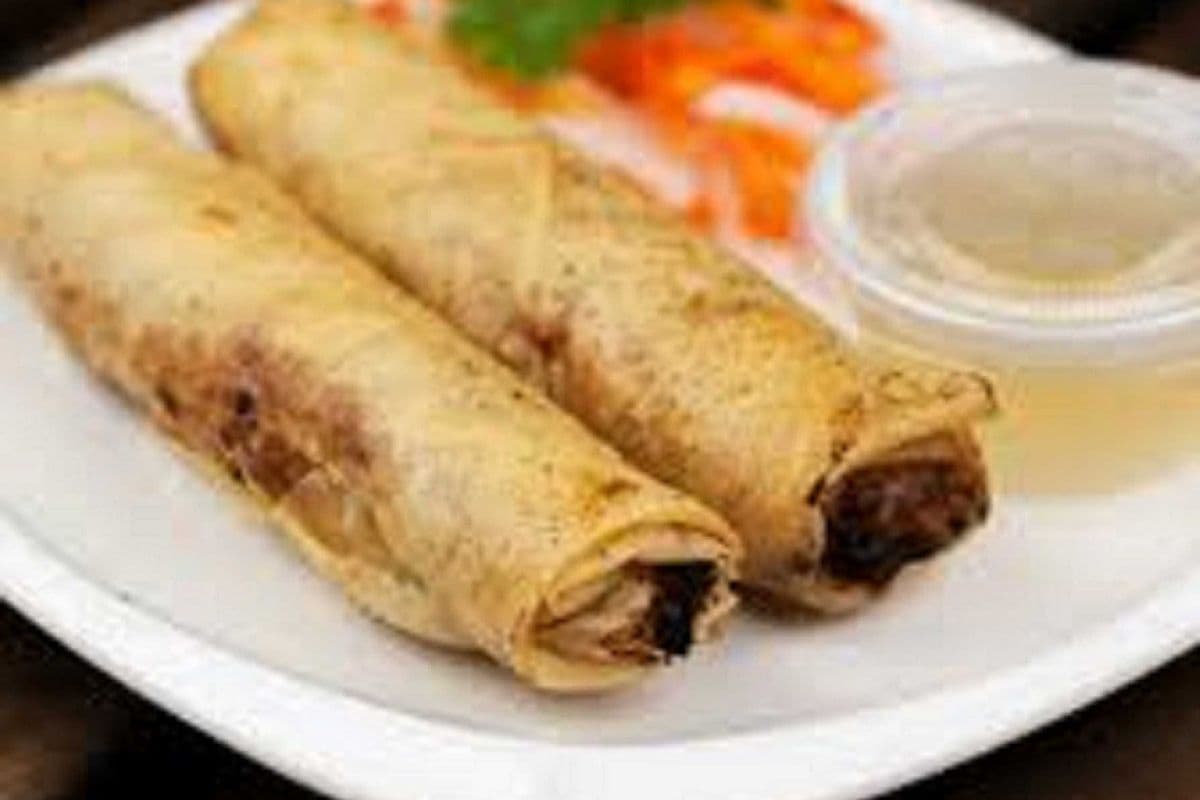 V3. Deep fried Spring Rolls (3 pcs) Gluten free