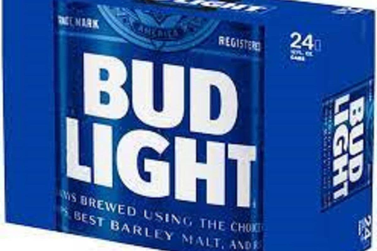 BUD LIGHT ( 24 CANS) (24 x 355 ml Cans)