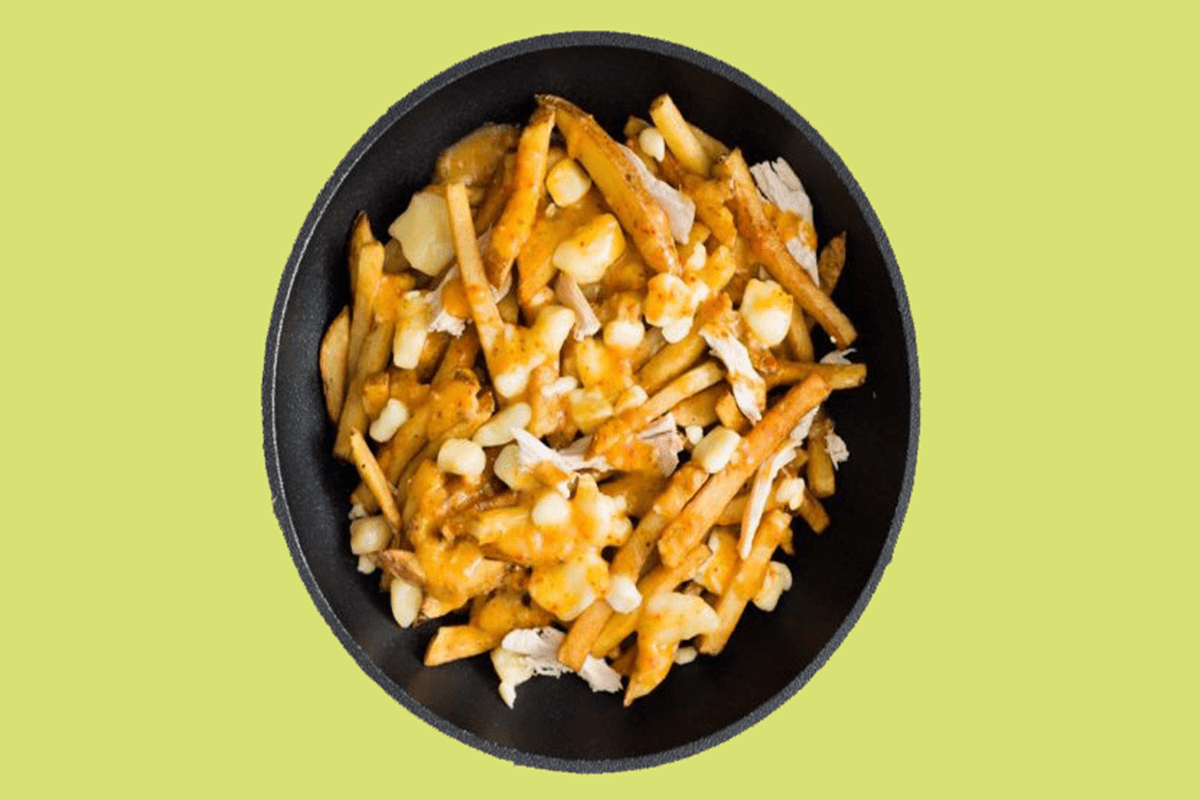 Curry Chicken Poutine