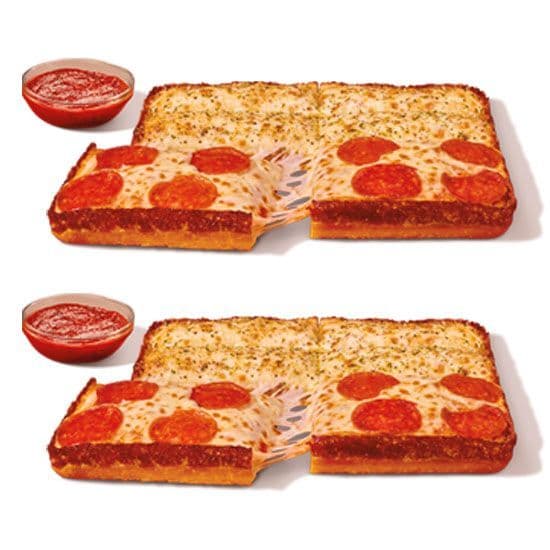 2x Deep Dish Slices-N-Stix Pepperoni Bundle