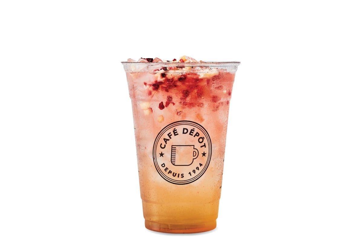 Thé glacé Fizzy sangria blanche / Fizzy White Sangria Iced Tea