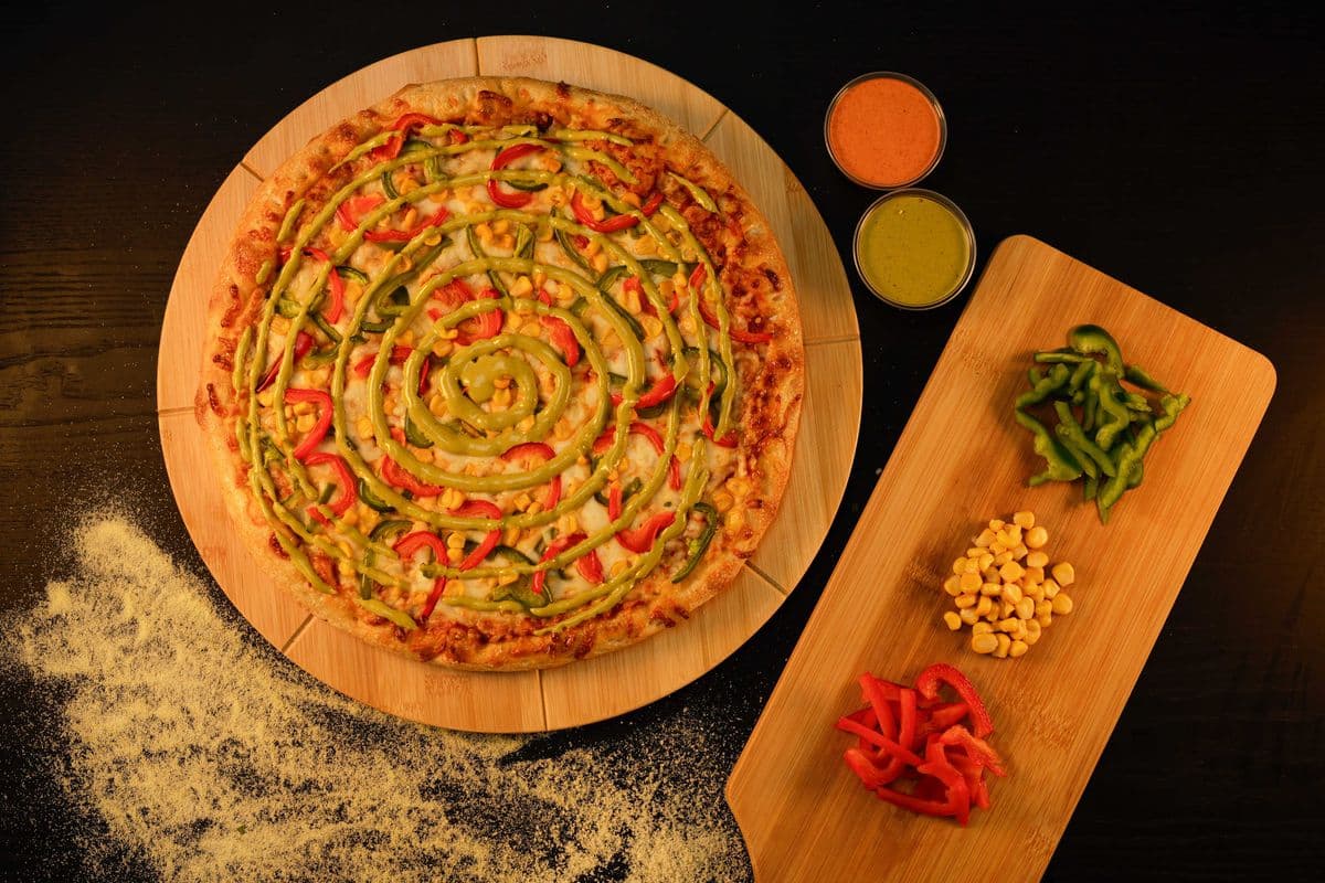 Jain Green Wave Pizza