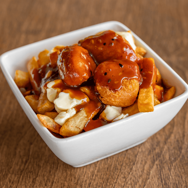 Poutine général Tao / General Tao poutine