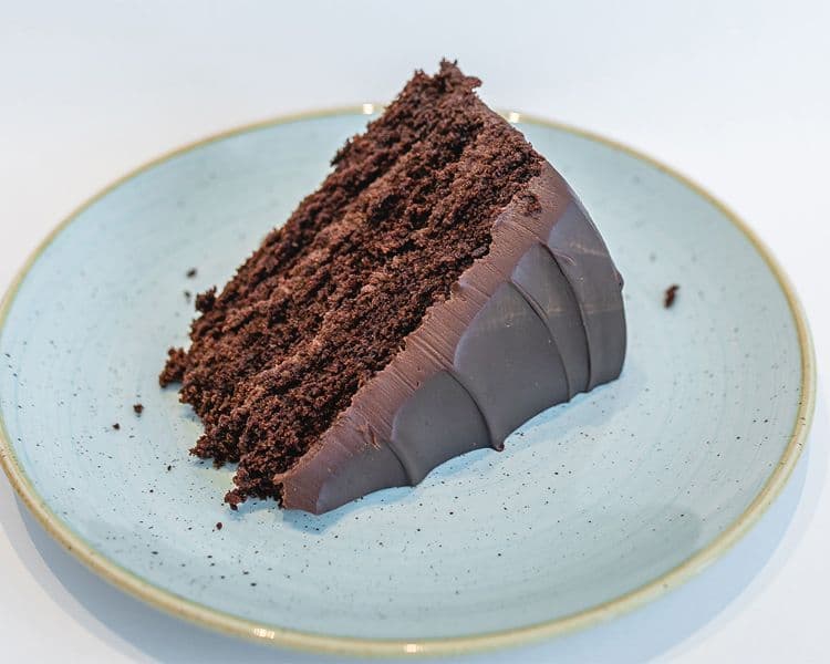 GF Chocolate Cake Slice