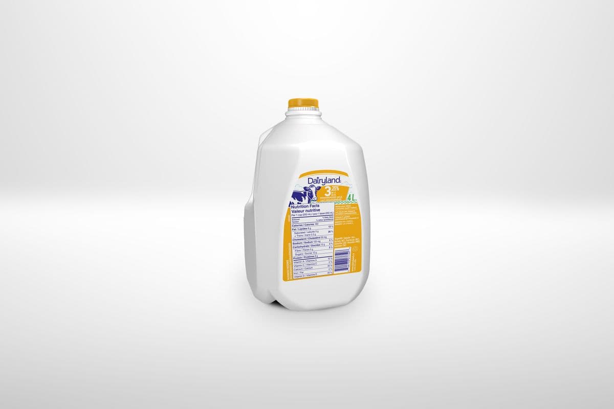 Dairyland Whole Milk (4 L Jug)