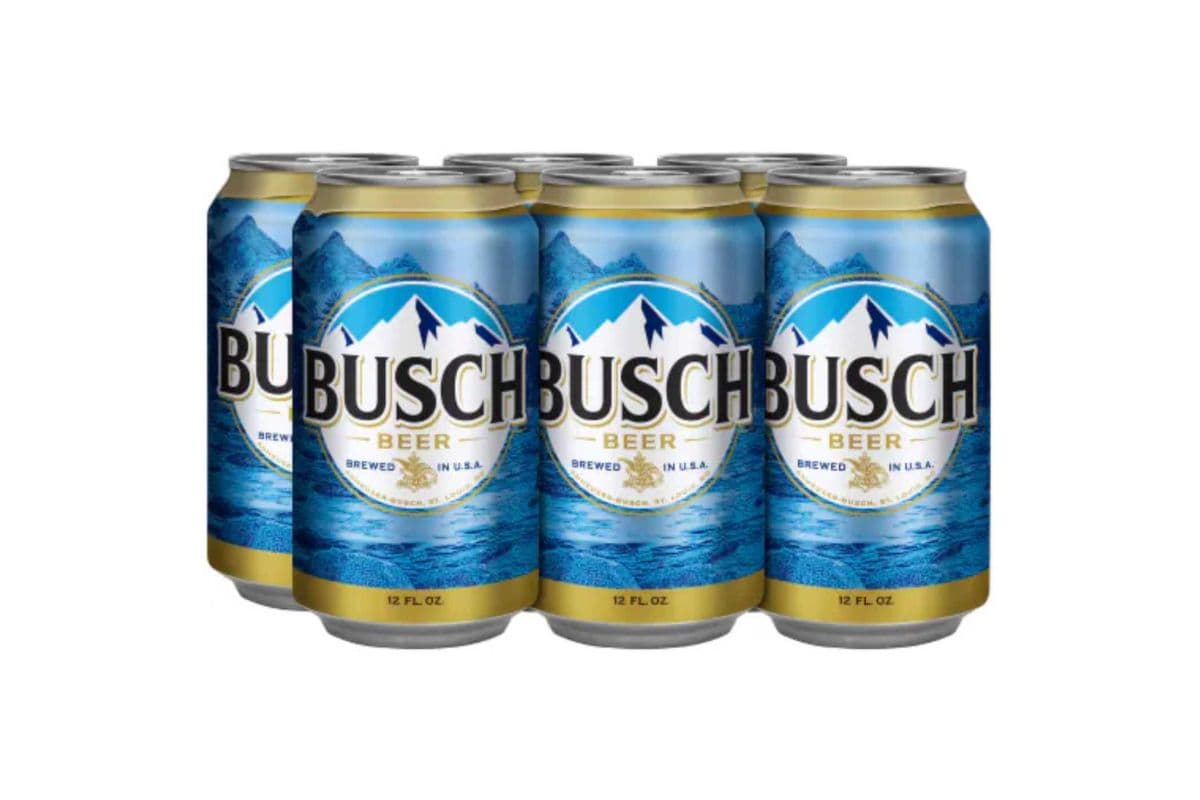 Busch Lager (6 Cans) (1 x 355ml)
