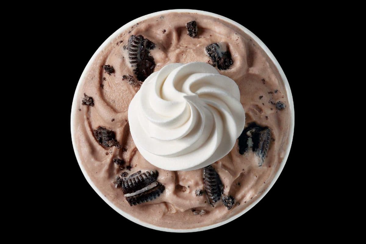 Oreo Hot Cocoa Blizzard® Treat