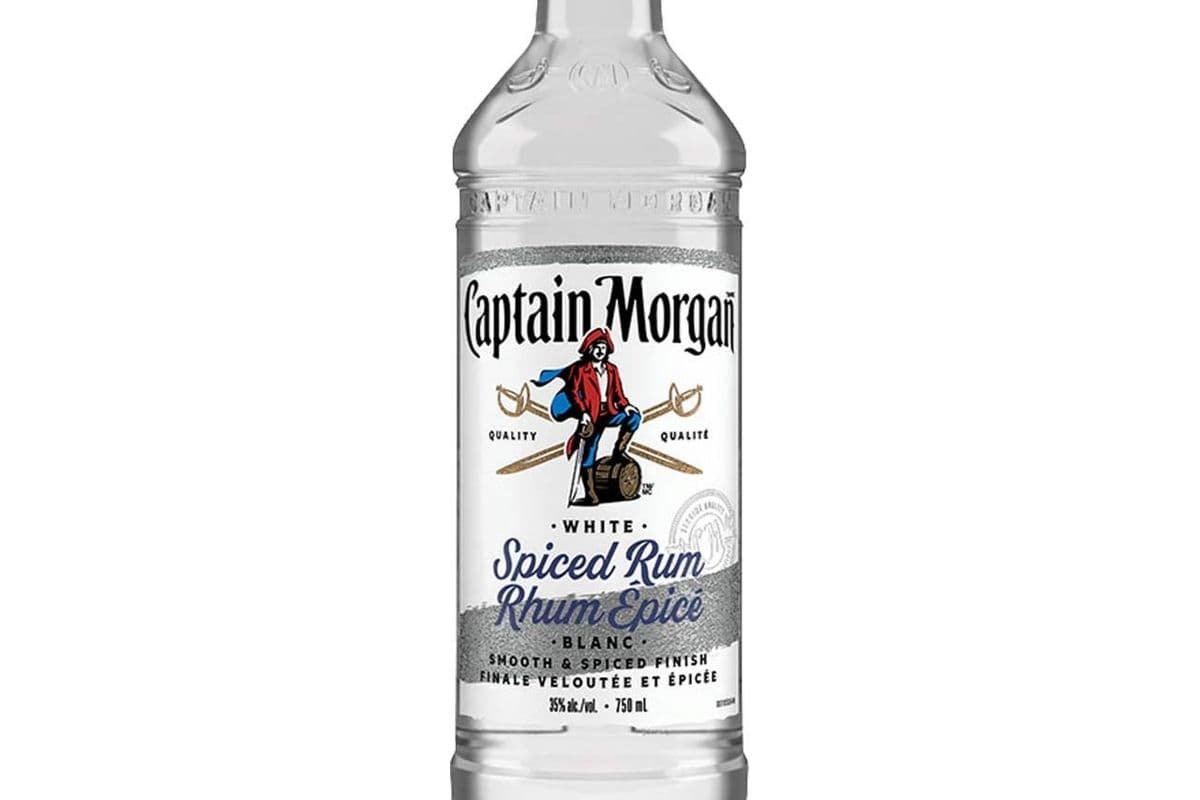 CAPTAIN MORGAN WHITE SPICED (750ML) 35.0% ABV (1 x 750 mL)