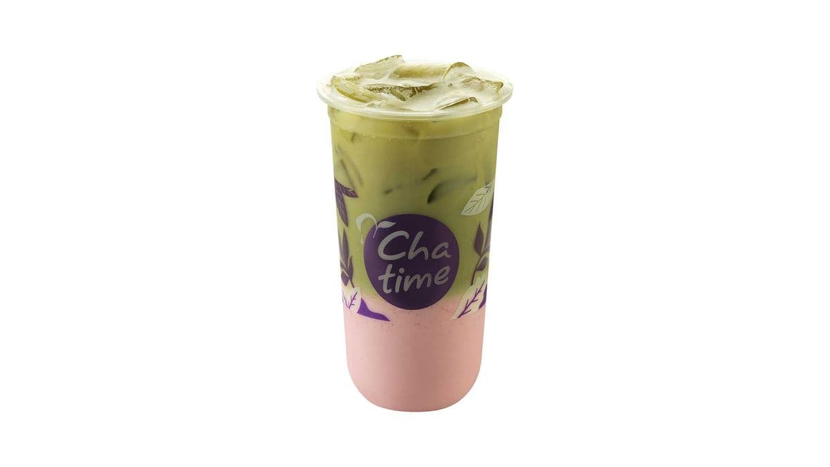 Matcha Strawberry Latte