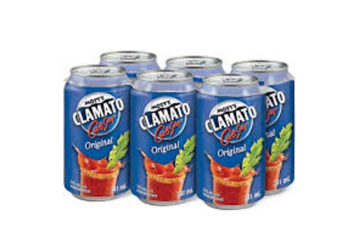 Mott's Clamato Caesar Original Domestic (6 x 341 ml)