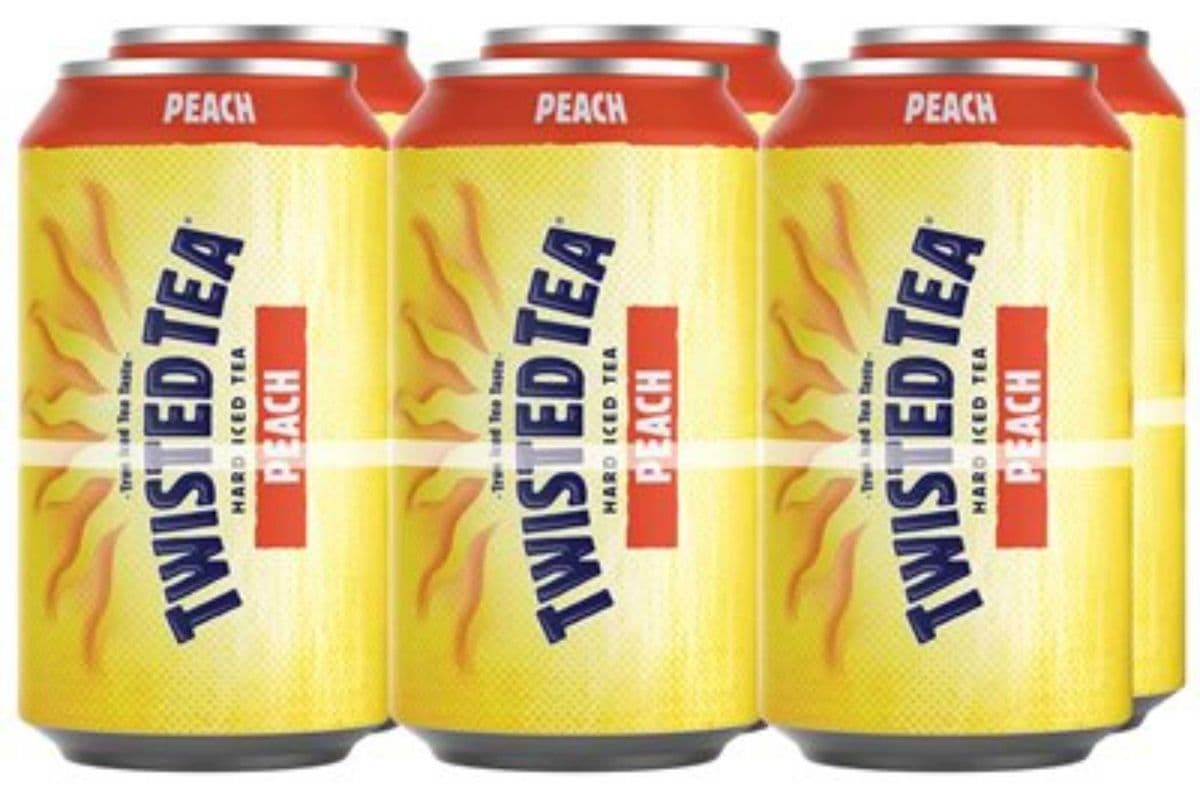 Twisted Tea Peach (6 x 355 ml Cans)