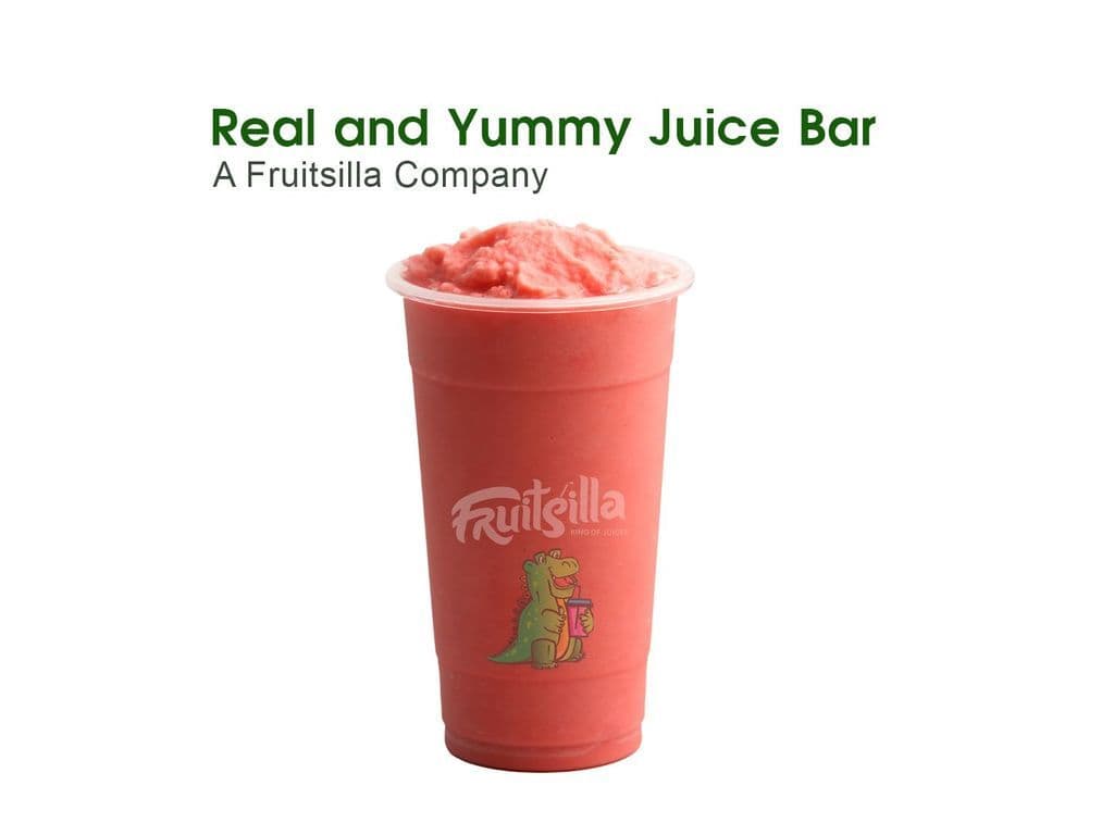 STRAWBERRY MILK TEA SLUSHY