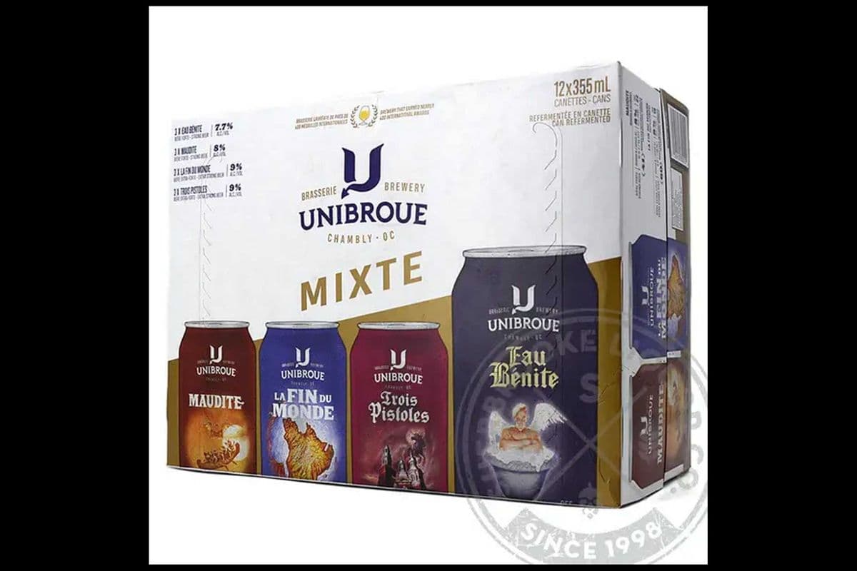 UNIBROUE MIX PACK 12*355ML CANS (12 x 12*355ML CANS )