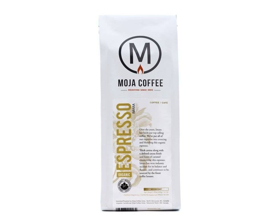 MOJA COFFEE ORGANIC ESPRESSO 400G