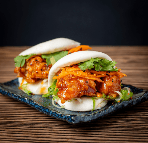 Sweet n' Sticky Karaage Bao