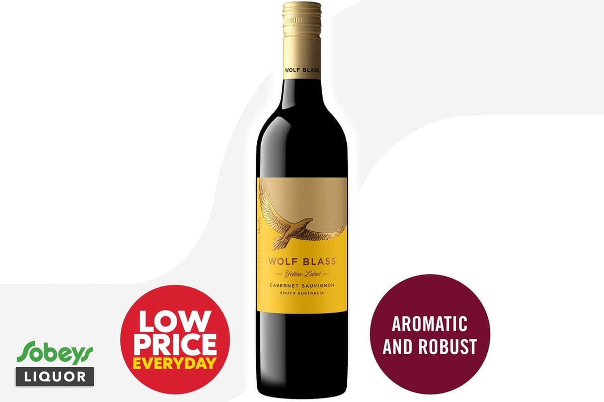 Wolf Blass Cabernet Sauvignon (1 x 750 ml)