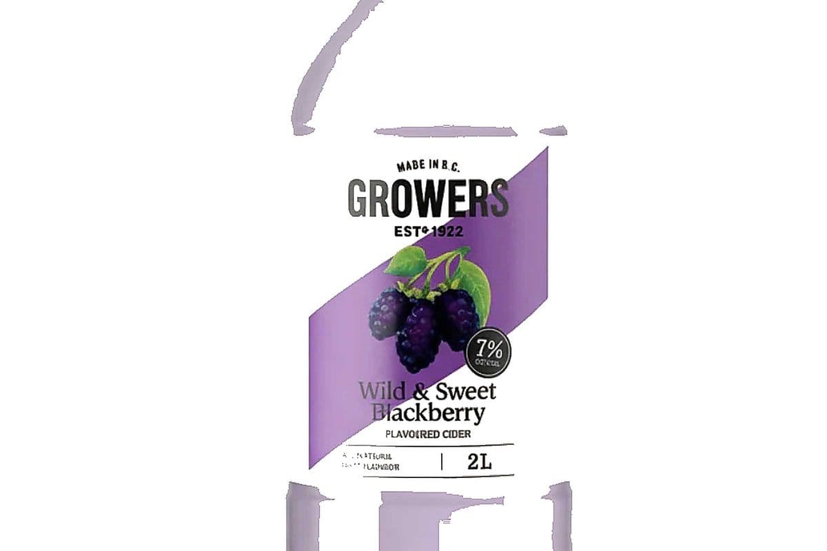 Wild & Sweet Blackberry Cider 2L, Growers (1 x 2L)