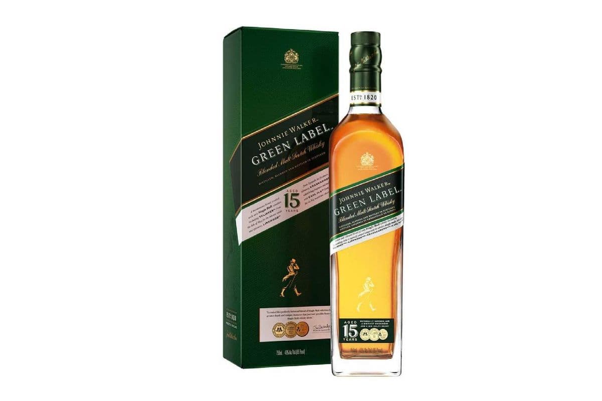 Johnnie Walker Green Label-750ml (1 x 750ml)