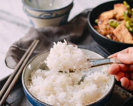 Extra Steamed Rice / Riz cuit à la vapeur