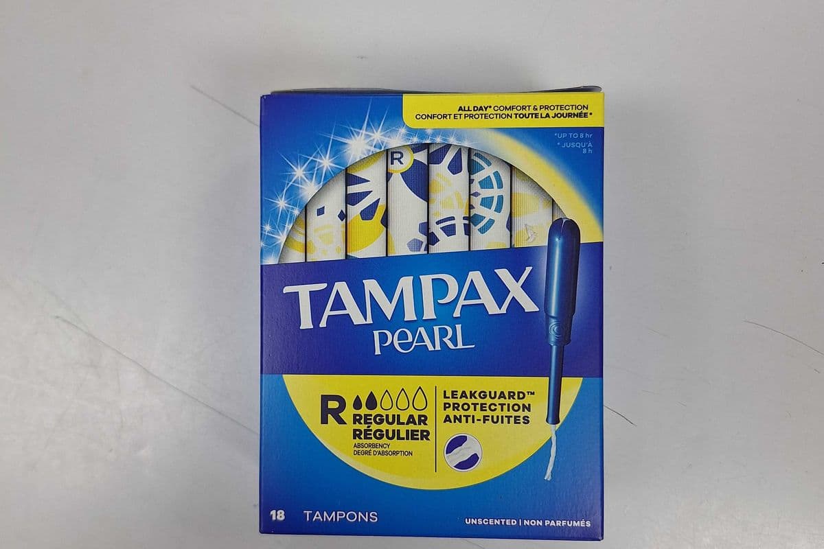 Tampax Pearl Regular 18 Tampons - $ 12.45