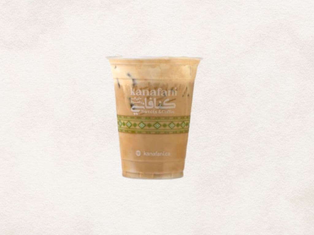 Iced Kanafani Latte