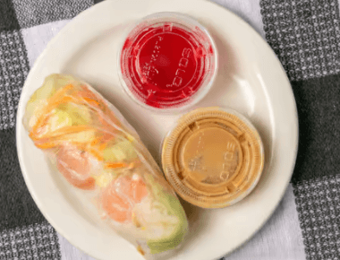 Rouleaux de printemps froids aux crevettes