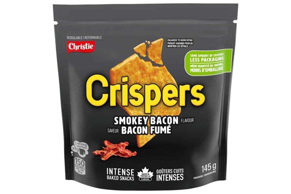 CRISPERS, Smokey Bacon Crackers, 145 g (145 g)