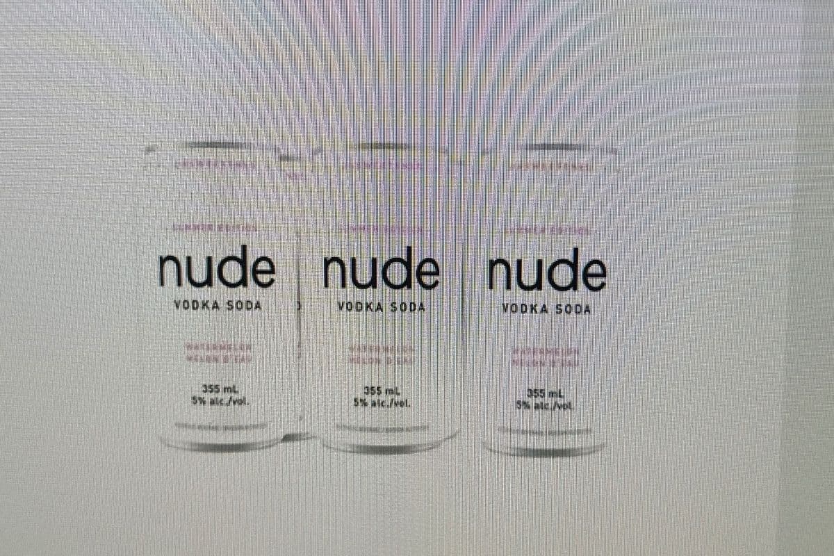 Nude Vodka Soda (Watermelon) (6 x 355 ml)