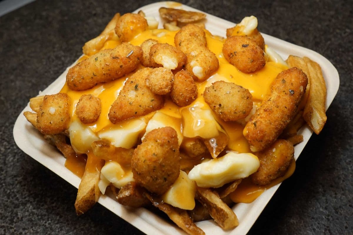 Triple Cheesy Cheese Poutine