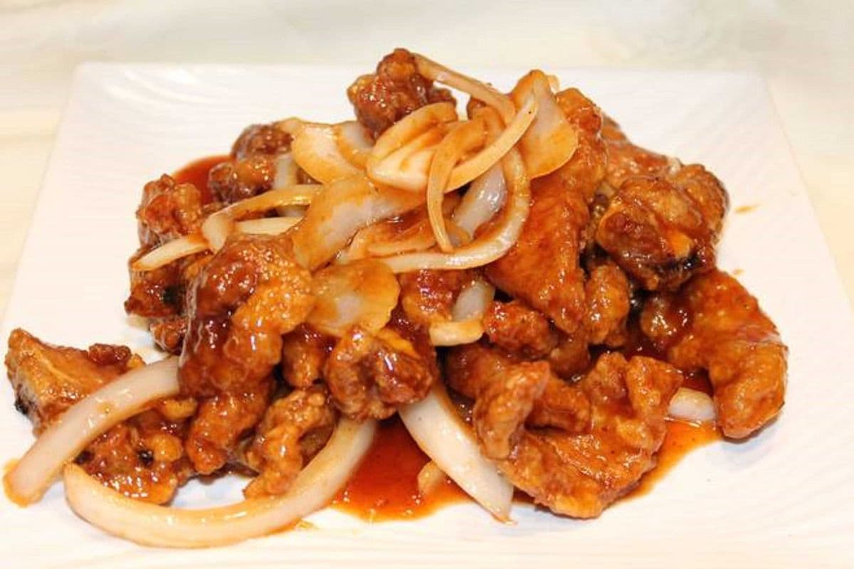 京都肉排 Pork Chop With Peking Sauce