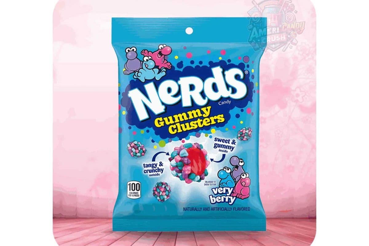Nerds gummy clusters very berry (141g)