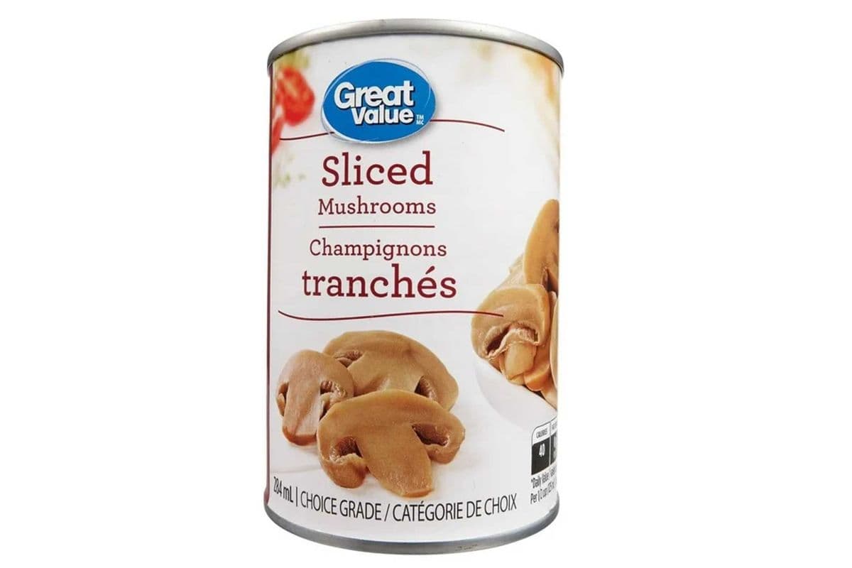 Sliced mushroom