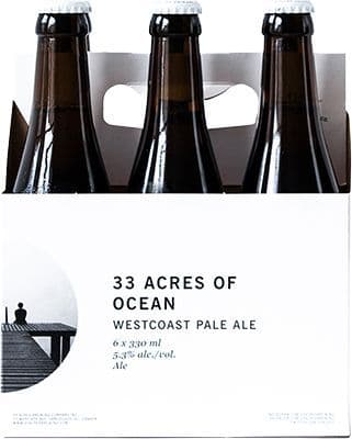 33 Acres Brewing Company Ocean Pale Ale, 6 x 330 ml