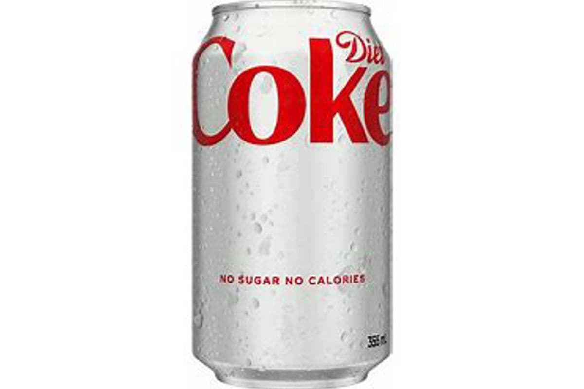 Diet coke can (200ml)