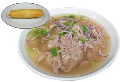 S11. Soupe-repas tonkinoise au boeuf / Beef Tonkinese Soup Meal