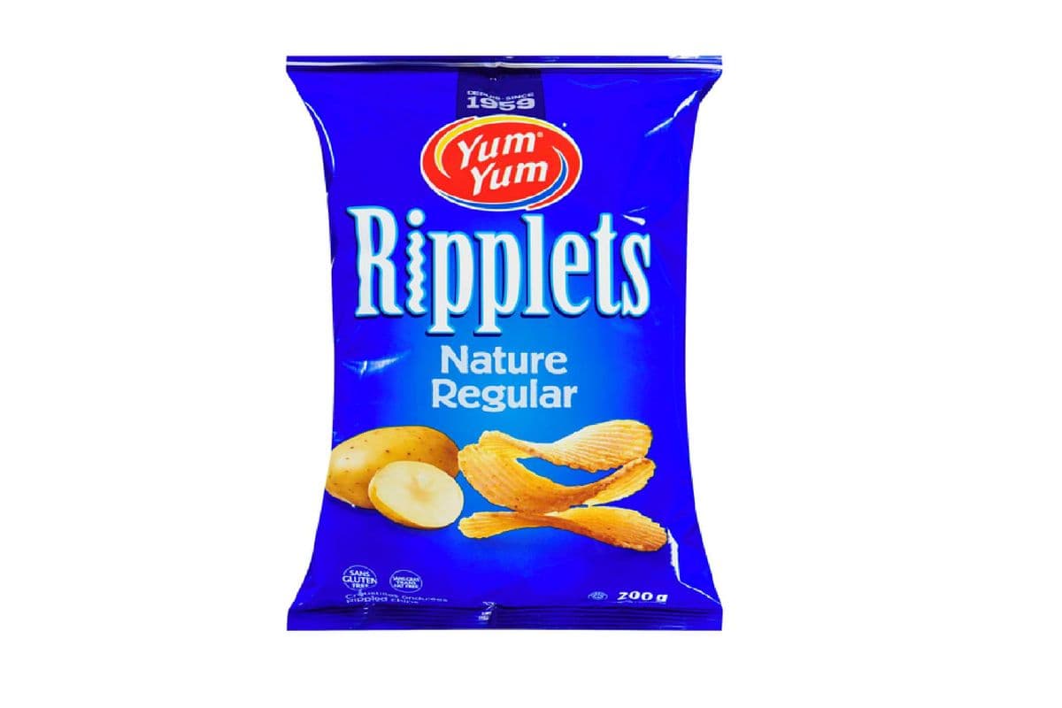 Yum Yum Regular Ripplet Chips (200 g)