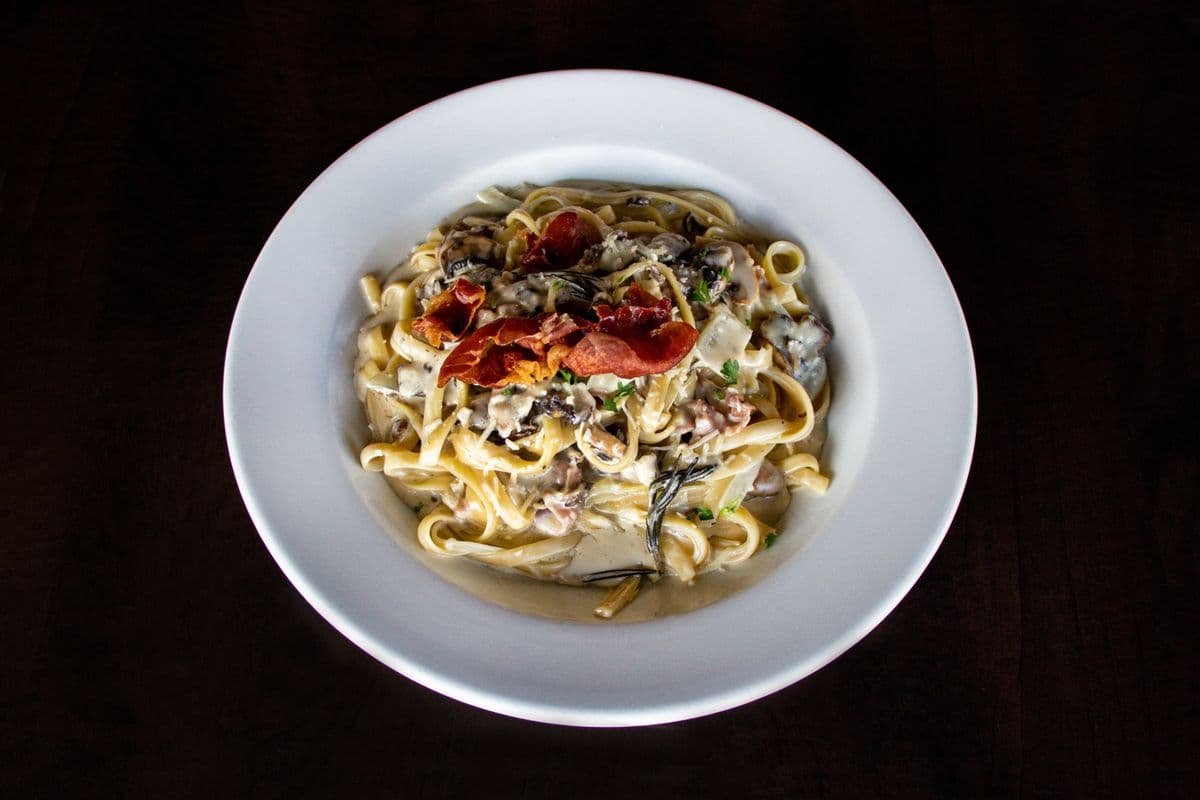 Mushroom Fettuccini