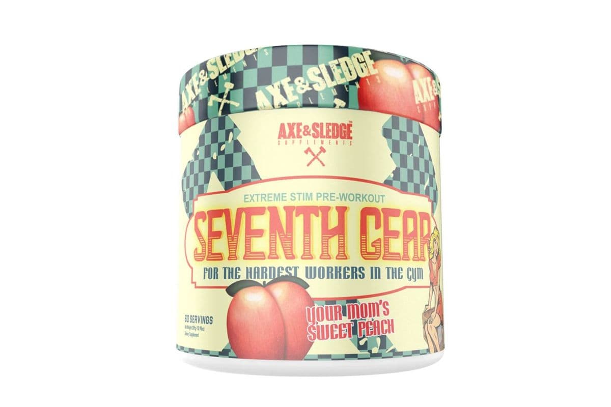 Axe and Sledge Seventh Gear Your Mom's Sweet Peach Powder Mix (309 g)