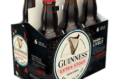 Guinness Extra Stout (6 x 341 ml bottles)