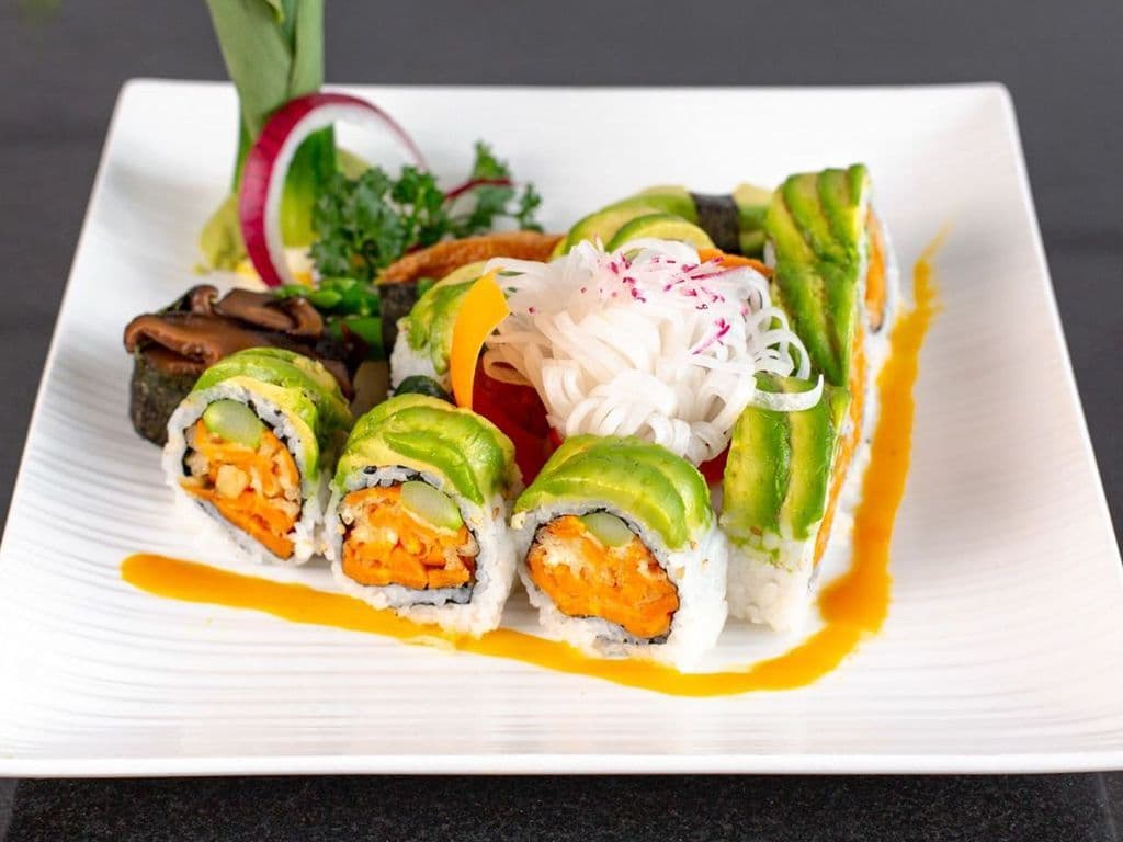 Vegetarian Dragon Roll