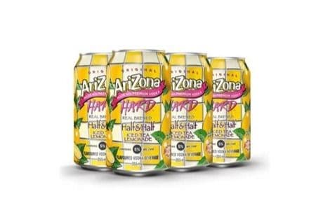 Arizona Half & Half Ice Tea (6 x 355 ml Cans)