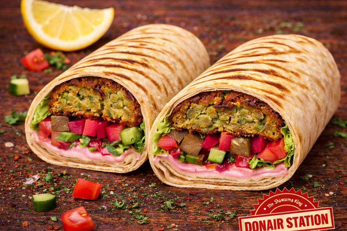 Large Falafel wrap