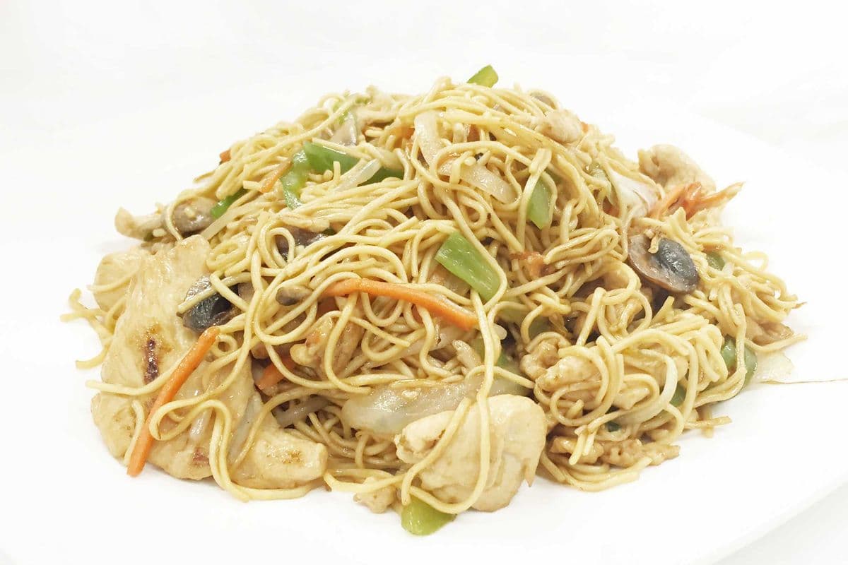N1. Stir-Fried Egg Noodles and Vegetables