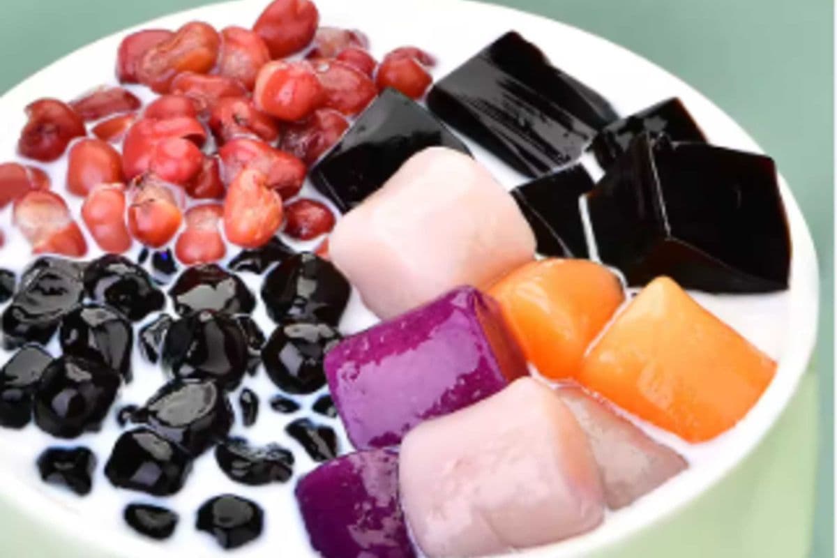 Grass Jelly Pudding 仙草布丁